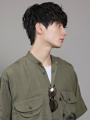 外国人風パーマ