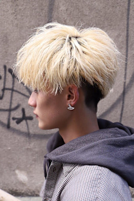 【ほつれ束感】ハイトーンマッシュ