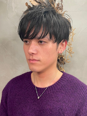 メンズマッシュショート