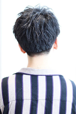 サイドパートマッシュ