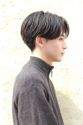 マッシュも楽しめる！2wayセンターパート！