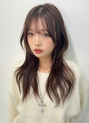 レイヤーカット　ハッシュカット