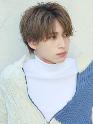 緩めスパイラルセンターパート