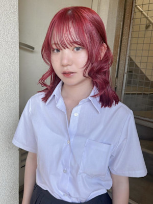 【hinari】デザインカラー/体育祭カラー/レッドカラー