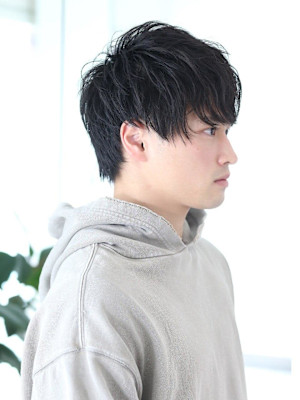 マッシュショートニュアンスカール