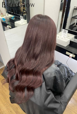 カラー＋羽エクステ