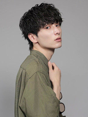 外国人風パーマ