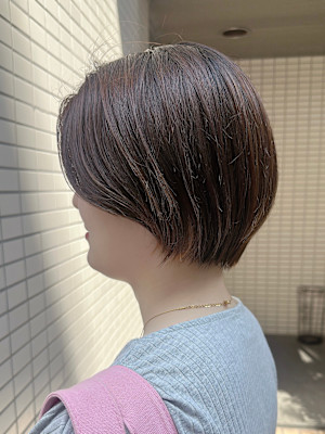 ショートカット/ショートボブ/大人可愛いショートヘア/小顔