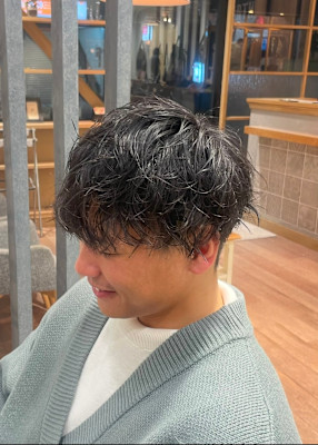 乾かすだけで決まる無造作パーマ【三軒茶屋】