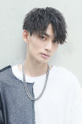 ツイスパハーフアップ