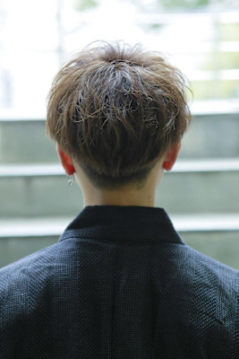 ナチュラルショート　ゆるスパマッシュ