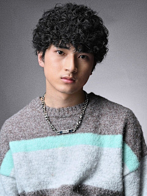 外国人風パーマ スペインカール