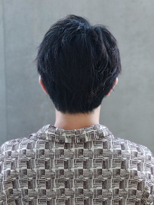 ソフトツイスパアップバングショート