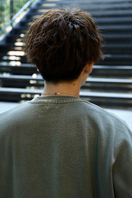 【波巻パーマ】前下がりマッシュ