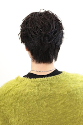 シースルーフェザーショート