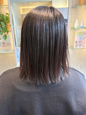 髪質改善ストレート