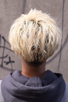 【ほつれ束感】ハイトーンマッシュ