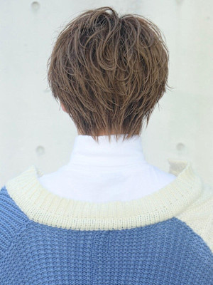 緩めスパイラルセンターパート