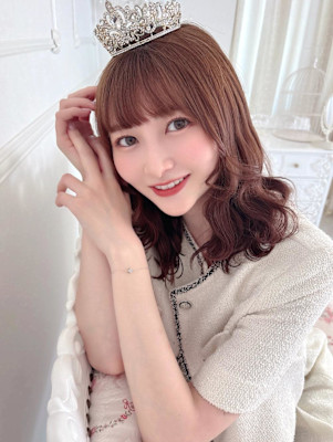 尾形春水ちゃんプリンセスヘア＊まゆ