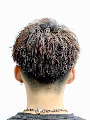 ハーフアップショート