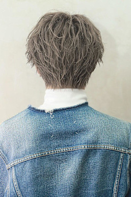 韓国風リバース×無造作質感