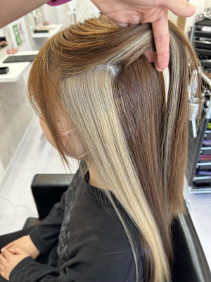 明るめブラウン×明るめベージュ