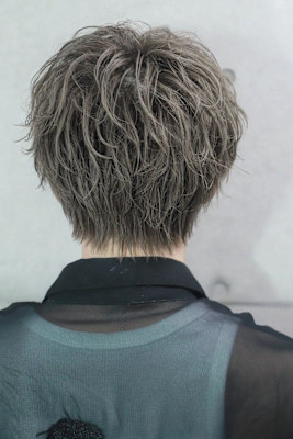 無造作かき上げマッシュ