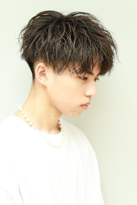 ハーフアップバング