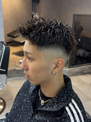 メンズ/バーバー/フェード/ツイストスパイラル/大宮