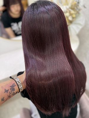 簡単スタイリング/伸ばしかけヘア/小顔ヘア/ヘアセット