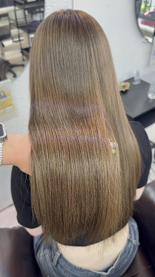 簡単スタイリング/くせ毛カット/小顔ヘア/ヘアセット