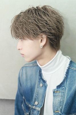 韓国風リバース×無造作質感