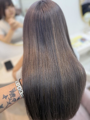 簡単スタイリング/くせ毛カット/小顔ヘア/ヘアセット