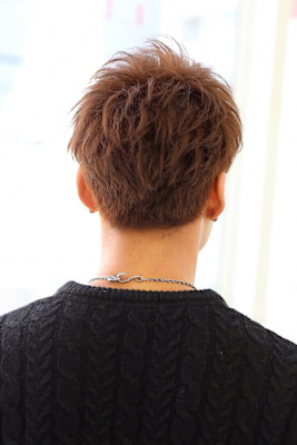 ハーフアップヘア