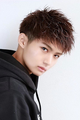 無造作2ブロックショート