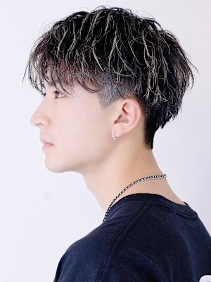 ソフツイストセンターパートハイライト