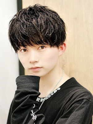 ナチュラル束感クールマッシュ