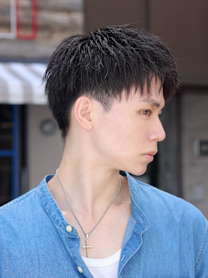 ラフハーフアップ