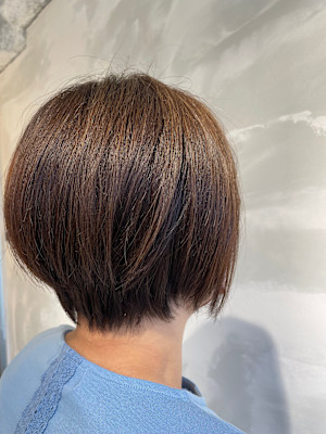 中性カラー×ショート