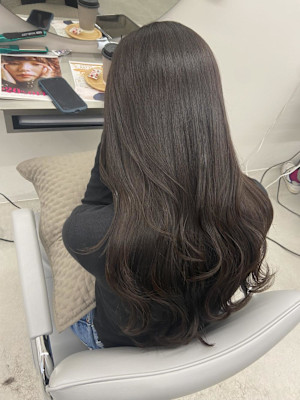 ホリスティック高濃度水素グレージュカラー