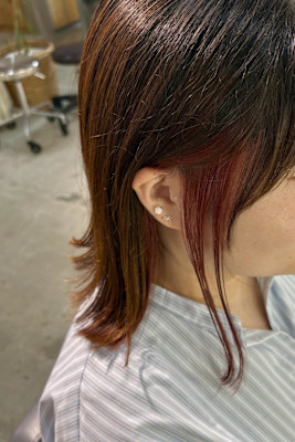 ピアスカラー／ピンクカラー