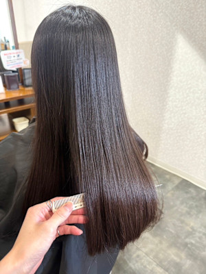 髪質改善ストレート