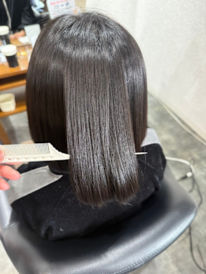 髪質改善ストレート