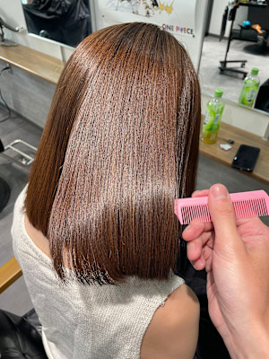 髪質改善ストレート
