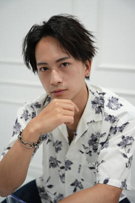 メンズ　波巻きパーマ