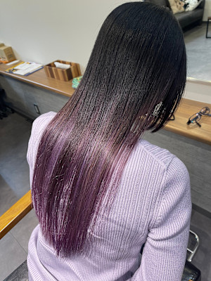 インナーカラー×パープル