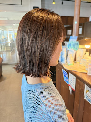 ハイライトカラー/白髪ぼかし