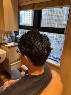 スパイラルパーマ