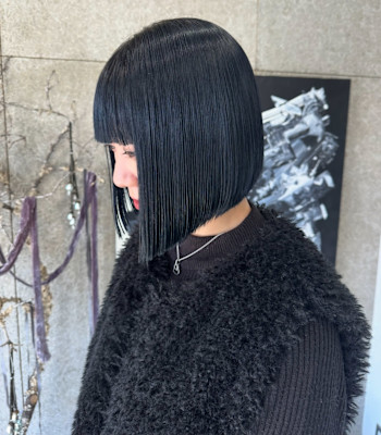 ブルーブラック/ブルーカラー/韓国カラー/コリアンブルー