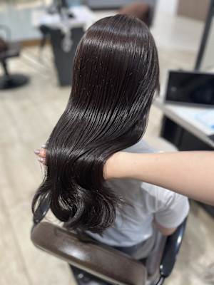 Mako ラベンダーグレージュ 透明感 ブリーチなし 寒色